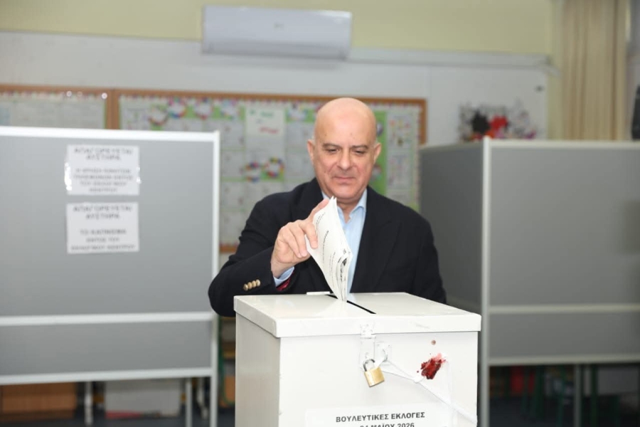 Το εκλογικό του δικαίωμα άσκησε ο Μάριος Κάρογιαν