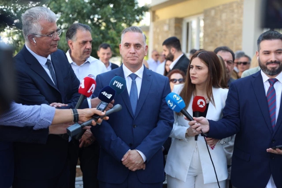 Ψήφισε ο πρόεδρος του ΔΗΚΟ Νικόλας Παπαδόπουλος