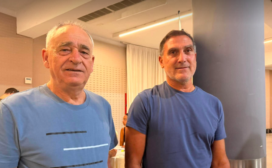 Οι ιστορικές μορφές της ομάδας, Νίκος Παντζιαράς και Γιάννος Ιωάννου, παρών στην συνάντηση