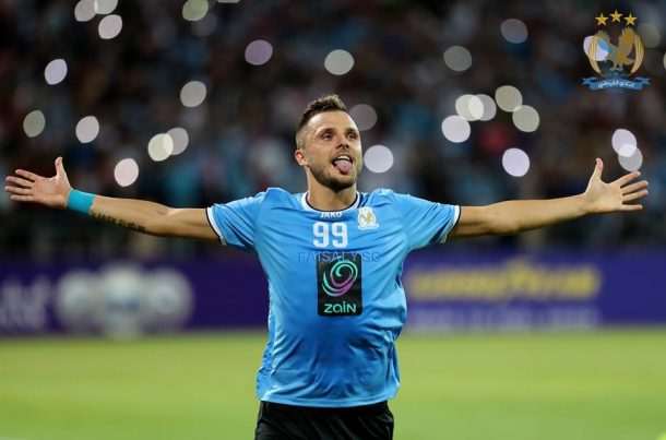 Ο Λούκας Γκιγκίεβιτς αγωνιζόταν την λήξασα σεζόν στην Ιορδανία με την Αλ Φαϊσάλι