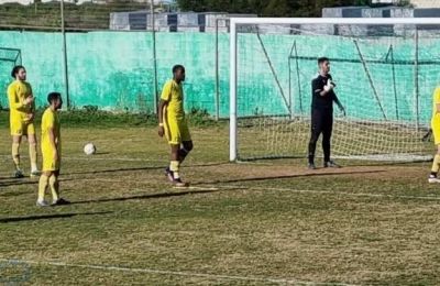 Στιγμιότυπο από τον αγώνα Όλυμπος Ξυλοφάγου - Ορφέας Λευκωσίας