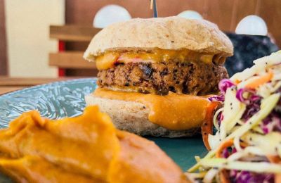 Ένα νέο burger-κόλαση για vegan, να το απολαύσεις στον Κήπο
