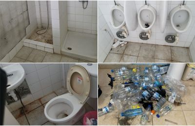 Εικόνες από κυπριακά αποδυτήρια που προκαλούν... αναγούλα