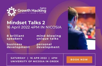 Mindset Talks Vol.2 στις 16 Απριλίου