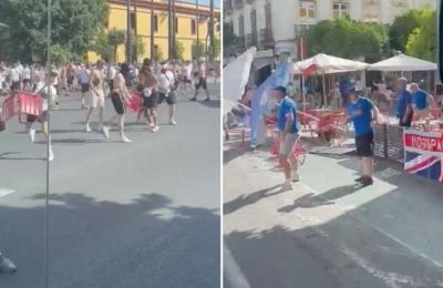 Ξύλο πριν τον τελικό ανάμεσα σε οπαδούς των φιναλίστ (vids)