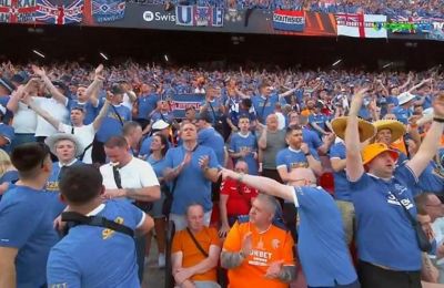 Το πάρτι στις εξέδρες πριν τον τελικό του Europa League (vids)