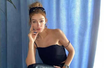 Η φωτογραφία της Δέσποινας Μπεμπεδέλη στα γυρίσματα της σειράς «Famagusta»