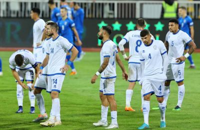 Η απογοήτευση των διεθνών μας μετά το πρώτο γκολ 