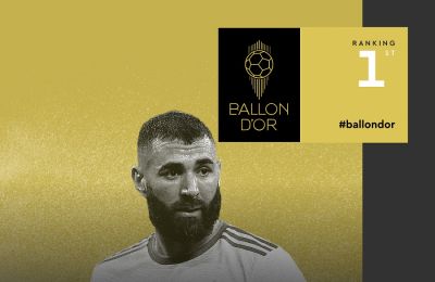 Η χρυσή μπάλα στον Μπενζεμά! 