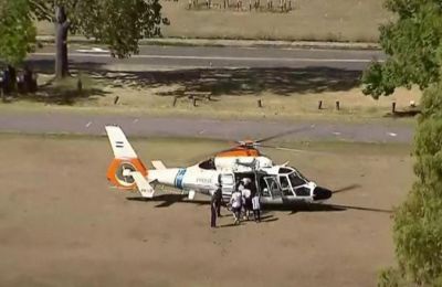 Παράνοια στην Αργεντινή: Oι παίκτες επιβιβάστηκαν σε ελικόπτερα λόγω της κοσμοσυρροής! (vid)