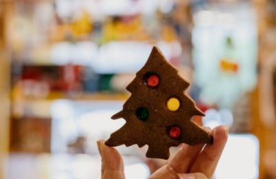 Gingerbread cookies γεμιστά με βουτυρόκρεμα