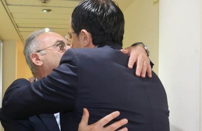 Ο εκλελεγμένος πρόεδρος της Κυπριακής Δημοκρατίας Νίκος Χριστοδουλίδης συναντήθηκε με τον Πρόεδρο του ΔΗΣΥ Αβέρωφ Νεοφύτου