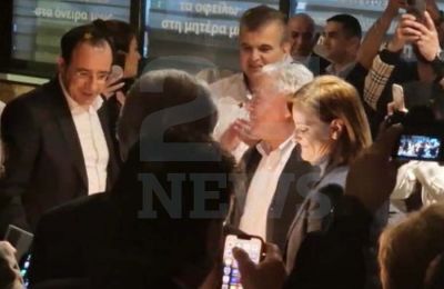 Το Προεδρικό ζεύγος διασκέδασε σε ταβέρνα της Λευκωσίας