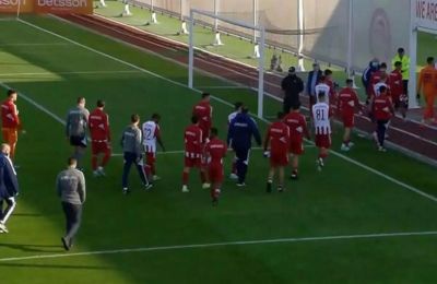 Αφαίρεση βαθμών και πρόστιμο στον Ολυμπιακό Β'
