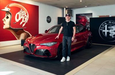 Ο Valtteri Bottas παραλαμβάνει τη δική του Giulia GTA