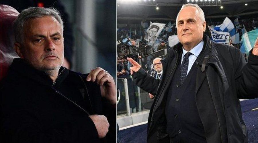 Αρπάχτηκε με τον πρόεδρο της Λάτσιο ο Μουρίνιο!