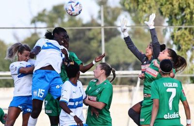Η πρωταθλήτρια Apollon Ladies έριξε πεντάρα την Ομόνοια