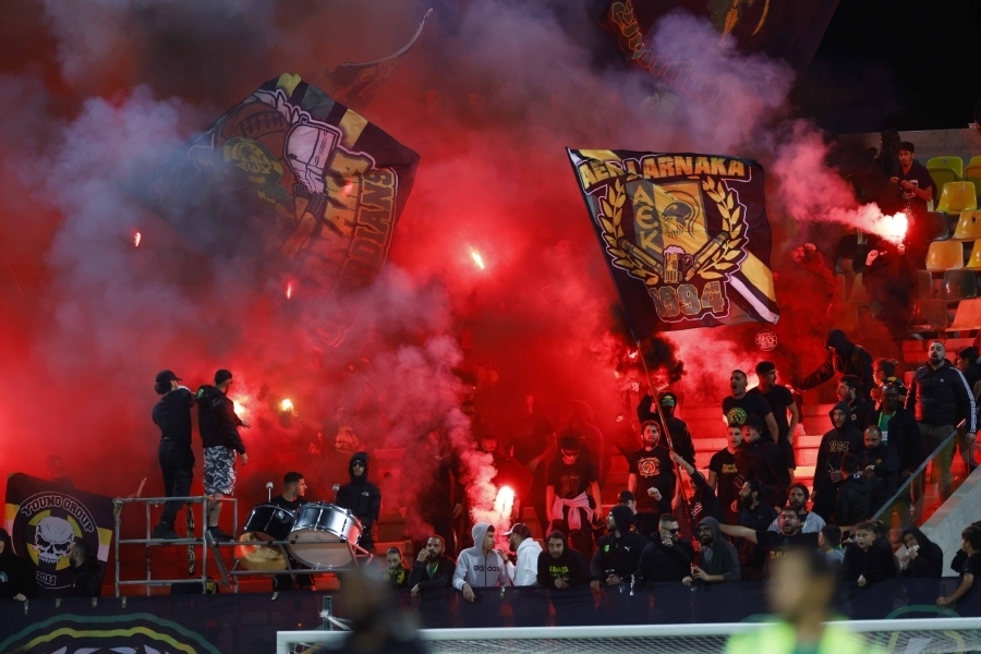 Ο χαμός των οπαδών της ΑΕΚ στο 1-1