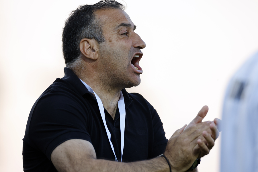 Ο προπονητής της Δόξας, Κώστας Σακκάς