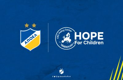 ΑΠΟΕΛ: Συνεργασία με το «Hope for Children» 
