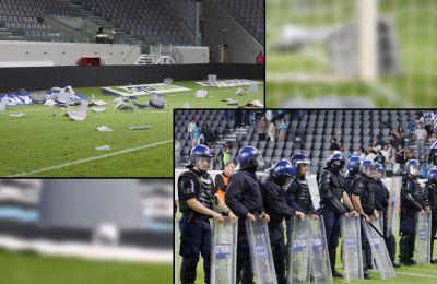 Φωτογραφίες από τα έκτροπα 