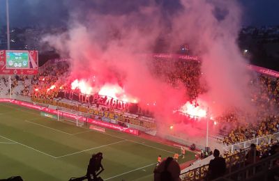 ΑΕΛ: Δεύτερο ημίχρονο με… pyro show (vid)