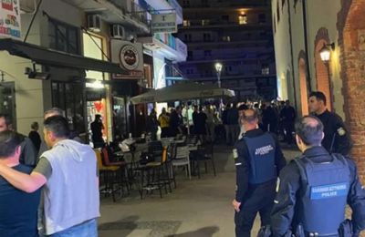 Επεισόδια οπαδών ΑΕΚ και ΠΑΟΚ στην Καβάλα (vid)