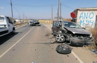 Φωτογραφίες από το σημείο του ατυχήματος 