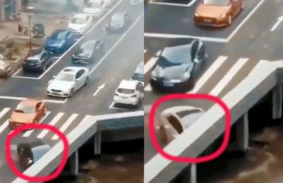 Τα μηχανάκια και τα αυτοκίνητα που κυκλοφορούν στον δρόμο εξαφανίζονται ξαφνικά σε μία μυστική κρύπτη; 