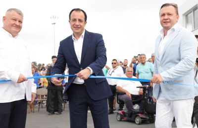 Πάφος: Εγκαίνια υπό την παρουσία του Νίκου Χριστοδουλίδη