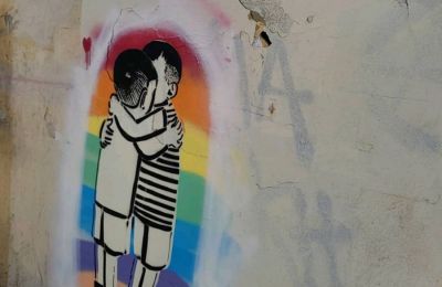 Το γκράφιτι που προκάλεσε αντιδράσεις