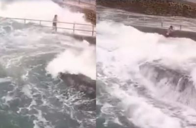 Οι παρευρισκόμενοι στην άκρη της αποβάθρας ανέλαβαν αμέσως δράση