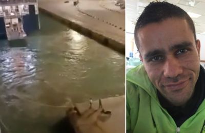 Τρομακτικό ατύχημα σε αγώνα με ταχύπλοα - Σκάφος εκτοξεύτηκε στον αέρα