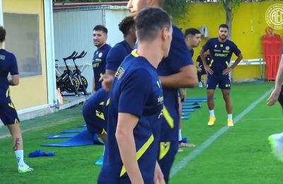 ΑΕΛ: Πλάνα από την απογευματινή (vid)