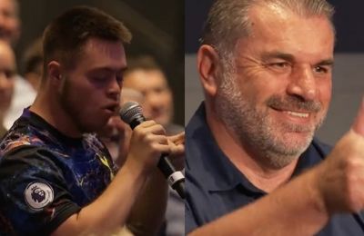 Τρομερός Ποστέκογλου, έφτιαξε τη μέρα ενός παιδιού με σύνδρομο down! (vid)