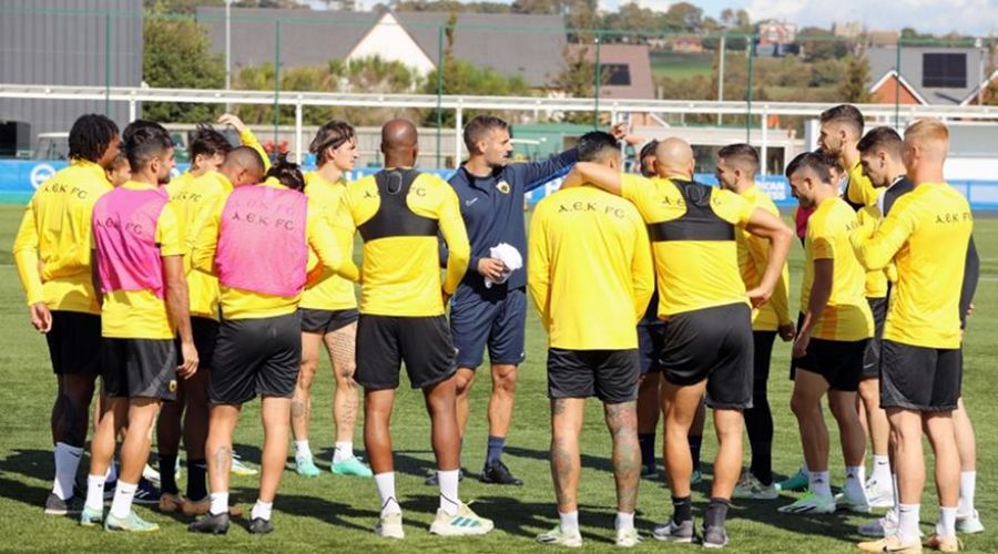 Αλλαγή ώρας στην τελευταία προπόνηση της ΑΕΚ