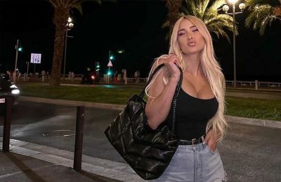 «Περιμένω να μιλήσει η δικαιοσύνη» απάντησε η influencer στους δημοσιογράφους