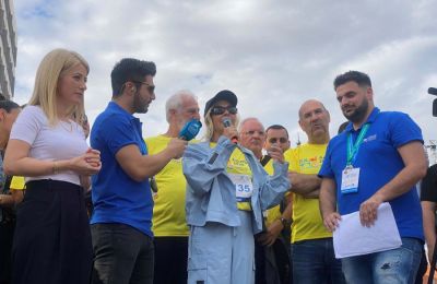 Του ευχήθηκε δημόσια για πρώτη φορά,με αφορμή την ονομαστική του γιορτή