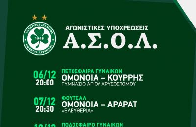 Ομόνοια: Είναι θέμα τακτικής 