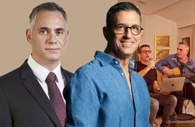 Τορναρίτης και Παπαδόπουλος τραγουδούν παρέα... για τον Άγιο Βαλεντίνο σε dinner party