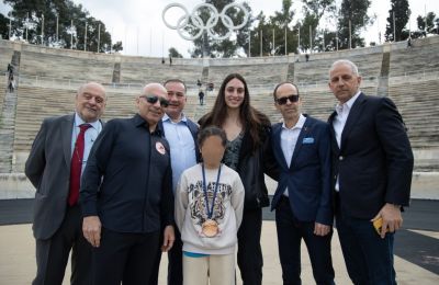 Η ΚΟΕ παρούσα σε εκδήλωση στο Καλλιμάρμαρο  από αθλητές για τα παιδιά των Παιδικών Χωριών SOS