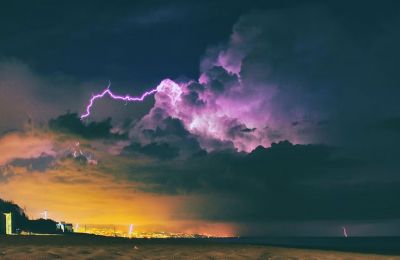Εικόνα από την υπερχείλιση λυμάτων στην παραλιακή περιοχή της Γεροσκήπου (Πηγή: Pafosnet)