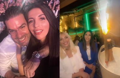 Του ευχήθηκε δημόσια για πρώτη φορά,με αφορμή την ονομαστική του γιορτή