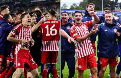 Όλο το «ερυθρόλευκο» πάρτι τίτλου σε ένα βίντεο