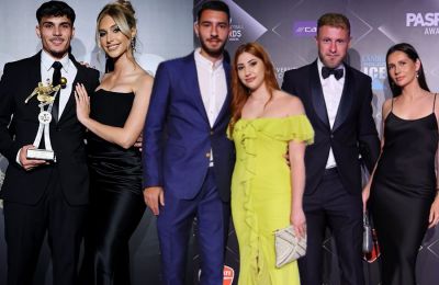 Βραβεία ΠΑΣΠ: Οι Κύπριες WAGs περπάτησαν στο μοβ χαλί και ήταν εκθαμβωτικές