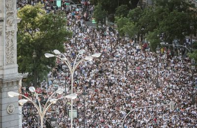Aδιανόητο: Περισσότεροι από 550 χιλ. άνθρωποι στους δρόμους της Μαδρίτης!