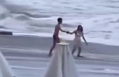 Ο καυγάς ξέσπασε κατά την αποβίβαση στο λιμάνι του Γκάλβεστον