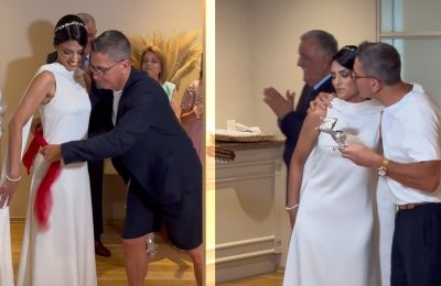 Η τρυφερή  στιγμή των δυο τους που μοιράστηκε δημόσια