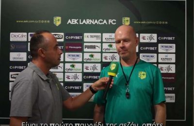 Μπεργκ: «Θα κάνουμε τα πάντα για την νίκη με Απόλλωνα» (vid)