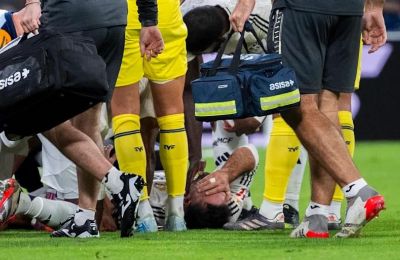 «Στόλισε» τον διαιτητή του τελικού ο Καρβαχάλ